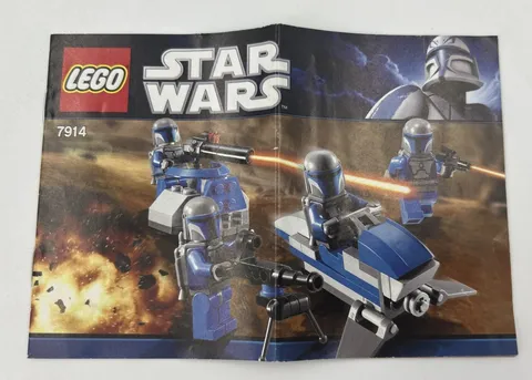 Lego Star Wars 7914 Instructional Manual Only