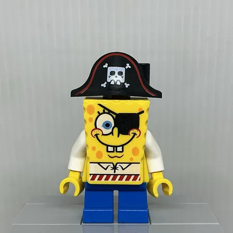 LEGO bob032 SpongeBob SquarePants Pirate Minifigure 3817
