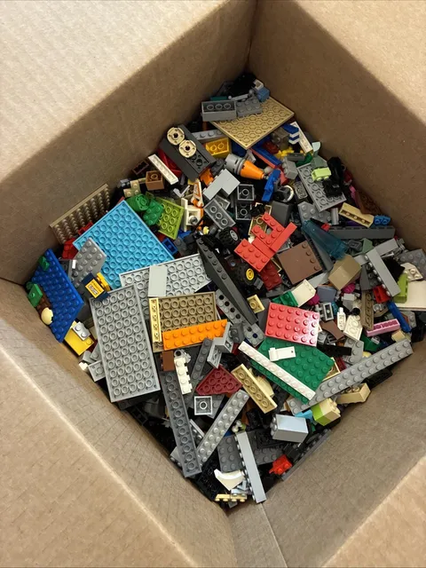 LEGO Multicolor Bricks Parts Pieces Mixed Sets Lot Building Blocks 11.5 Lbs