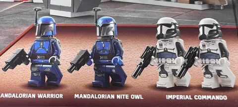 LEGO 75373 Ambush on Mandalore Battle Pack Minifigure Star Wars NEW MiniFig Only