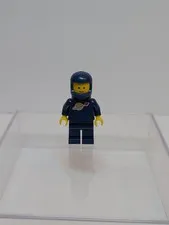LEGO Classic Spaceman Minifigure Blue Custom Deep Dark Blue Astronaut GUC