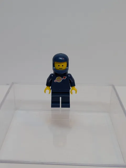 LEGO Classic Spaceman Minifigure Blue Custom Deep Dark Blue Astronaut GUC