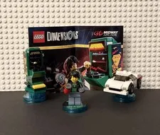 LEGO Dimensions Midway Arcade Level Pack 71235 Gamer Kid Arcade Complete Tested!