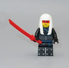 LEGO Ninjago Hunted Harumi with red sword minifigure 70658 70651