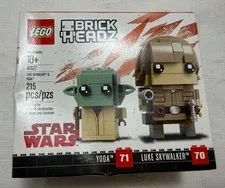 LEGO BrickHeadz Star Wars Luke Skywalker & Yoda 41627 New * dented box*