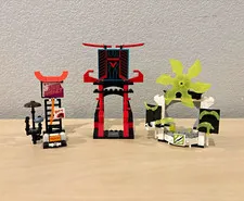 Lego Ninjago Gamers Market Set incomplete NO MINIFIGS