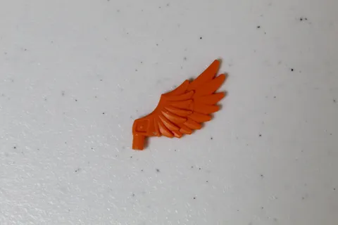 LEGO Minifigure Wing Feathered Orange Part # 11100 Chima