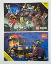 Set of 2 VTG Lego Catalog Booklets 1992 & 1996 Western, Castle, Pirates