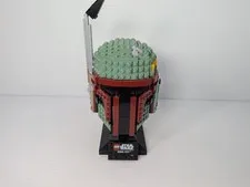 LEGO Star Wars Boba Fett Helmet 75277 - Retired Used Built