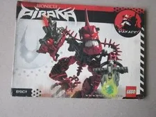 Lego Building Instructions Instruction Bionicle 8901 Airaka Hakann