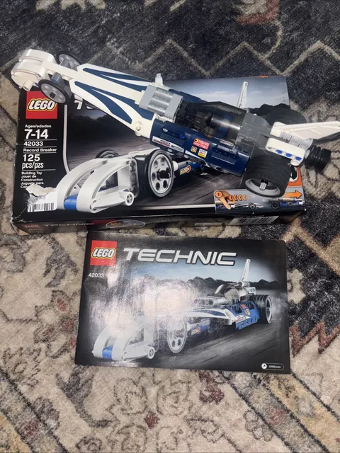LEGO Technic Record Breaker Dragster Car Drag Racer 42033