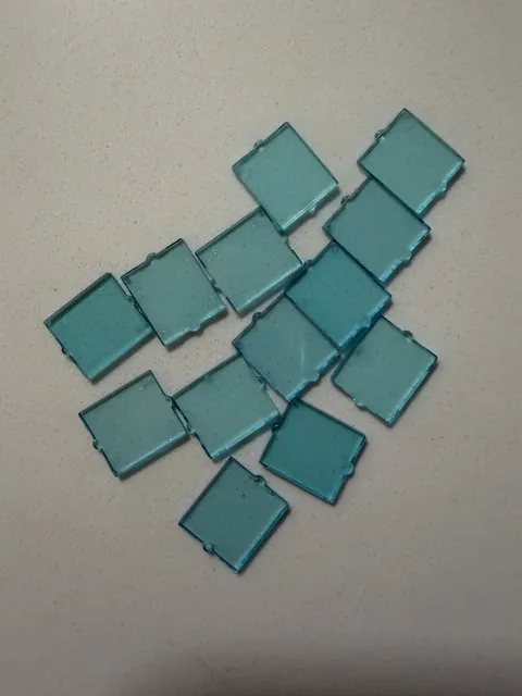 LEGO Transparent Light Blue Window Glass 1x2x2 airplane boat 60601 (QTY 13)