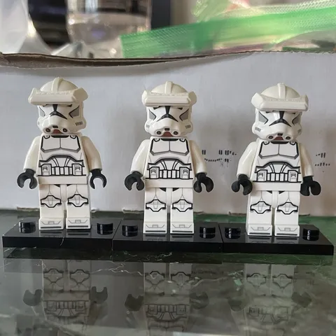 LEGO Star Wars Clone Trooper & Stormtrooper Minifigures lot of 8 troopers