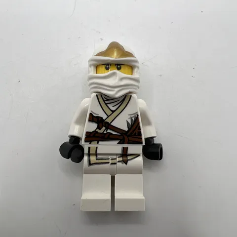 LEGO Ninjago Zane ZX Minifigure Armor White Ninja njo031 Rise Of The Snakes