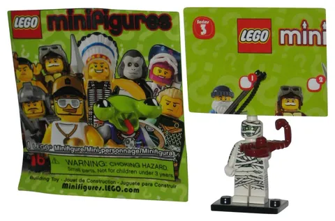 LEGO Series 3 Mummy Halloween Scorpion (2011) MiniFigure Toy Figure
