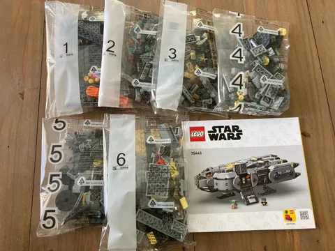 LEGO 75445 Star Wars Anzellan Starship - NO MINIFIGURES - Build Only!