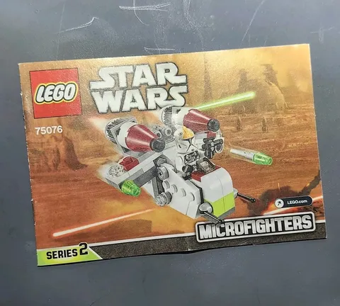 lego 75076 Star Wars Microfighters Republic Gunship - INSTRUCTION MANUAL ONLY