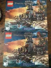 Lego Pirates of the Caribbean WHITECAP BAY 4194 *INSTRUCTIONS ONLY*