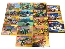 Lego Creator Instruction Manual Booklets Only Bundle x17 Genuine 3 In 1