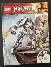 LEGO Ninjago 71738 Zane's Titan Mech Battle Manual Only