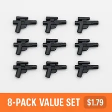 LEGO® Star Wars Small Blaster – 8-Pack Value Set (Part 92738)