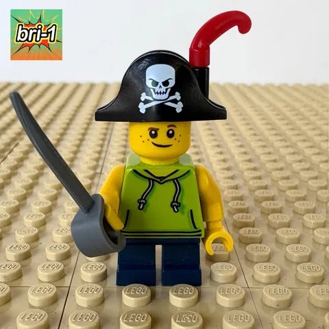 LEGO Creator: Pirate Boy, SWORD, twn342, 31078, TREE HOUSE TREASURES, 2018