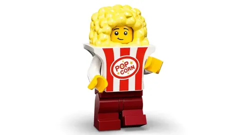 2022 LEGO 71034 Series 23 MINIFIGURE POPCORN COSTUME Unopened  RETIRED