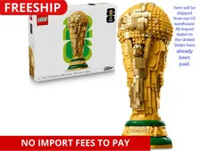 US STOCK*LEGO Editions FIFA World Cup Official Trophy Building Set 43020