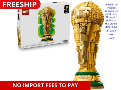 US STOCK*LEGO Editions FIFA World Cup Official Trophy Building Set 43020