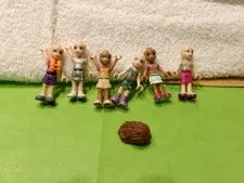 Lego Friends Mini Min Figures Lot Of 6