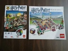 LEGO Game Harry Potter Hogwarts (3862) Booklets Manuals Lot of 2