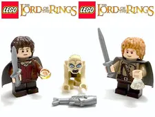 LEGO LORD OF THE RINGS 9470 ALL MINIFIGURES + ACC * FRODO BAGGINS + SAM + GOLLUM