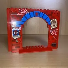 LEGO Spiderman 15626 Panel 4 x 16 x 10 with Spider-Man Pattern From 10687