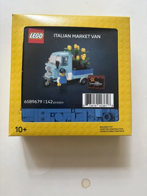 LEGO 6589679 Italian Market Van. New. Factory Sealed. 