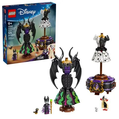 LEGO Disney™ Suknie Diaboliny i Cruelli De Mon 43262 LEGO
