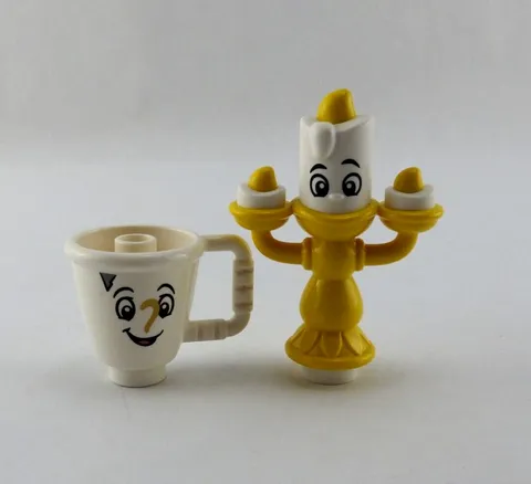 Lego Duplo Disney Beauty Beast Replacement Lumiere Candle Stick Chip