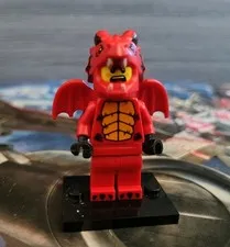Lego Red Dragon Suit Guy Collectible Minifigure Series 18
