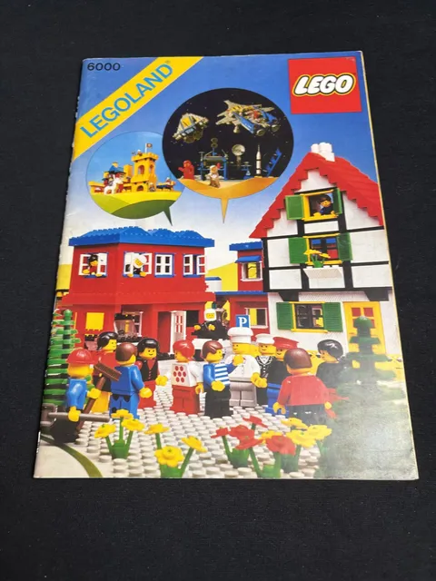 Lego Idea Book 6000 Town Knights Pirates Ideas Book Building Instructions 1980 P2