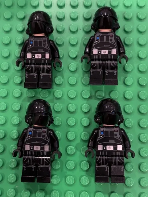 Lego Star Wars Kent Deezling X4 Imperial Ground Crew Minifigure sw0785 75154