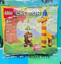 LEGO CREATOR: Birthday Party Animals Set 30689 New Sealed Polybag