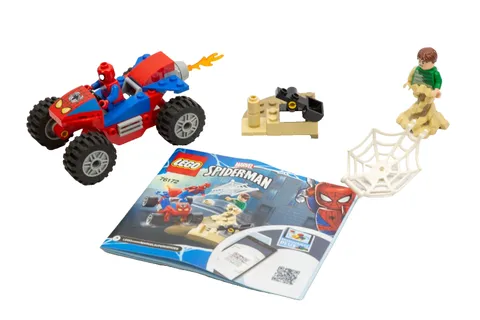 LEGO 76172 Marvel Super Heroes Spider-Man and Sandman Showdown & Manual Complete