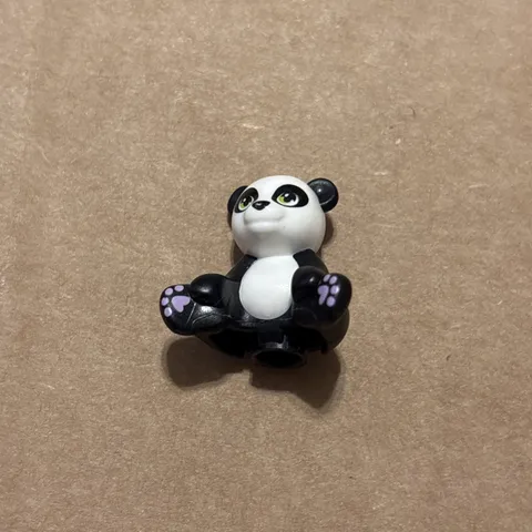 Lego Friends MiniFigure Animal, PANDA Black & White, from Jungle Treehouse 41422