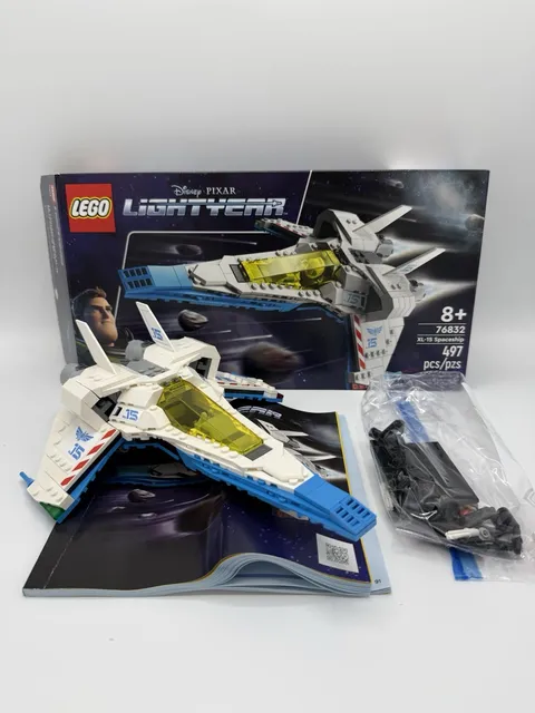 LEGO Disney LIGHTYEAR: XL-15 Spaceship (76832) 100% Complete! Only Built Once!