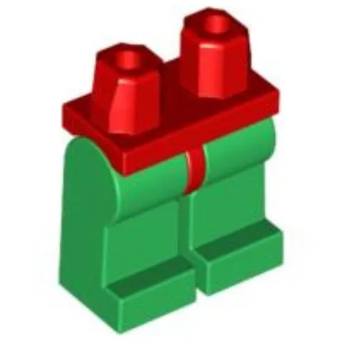 LEGO® Part 970c06 - Hips and Green Legs