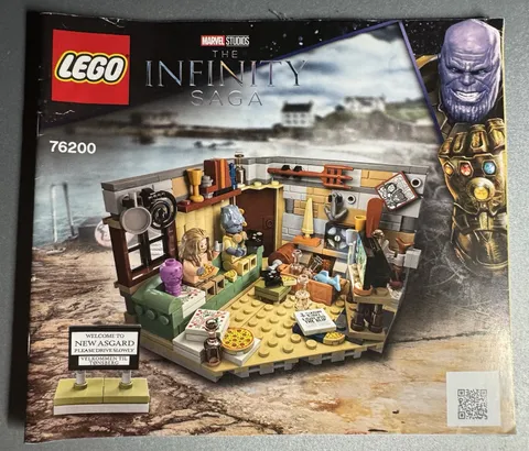LEGO Avengers Infinity Saga Thor's New Asgard 76200 INSTRUCTION MANUAL ONLY