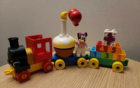 LEGO Duplo Mickey & Minnie Birthday Parade Disney 10597 Party Train Building Toy