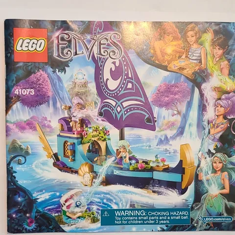 LEGO Elves 41073 Illustrated English Instruction Manual Booklet