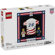 LEGO Editions 2026 U.S. Soccer National Team Jersey - 43033 167 pcs NEW SEALED