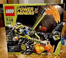 Lego 8959 Power Miners Claw Digger Sulfurix Minifigure Retired 2009 Brand New
