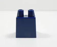 LEGO Dark Blue Plain Blank Dress Skirt Minifig I2